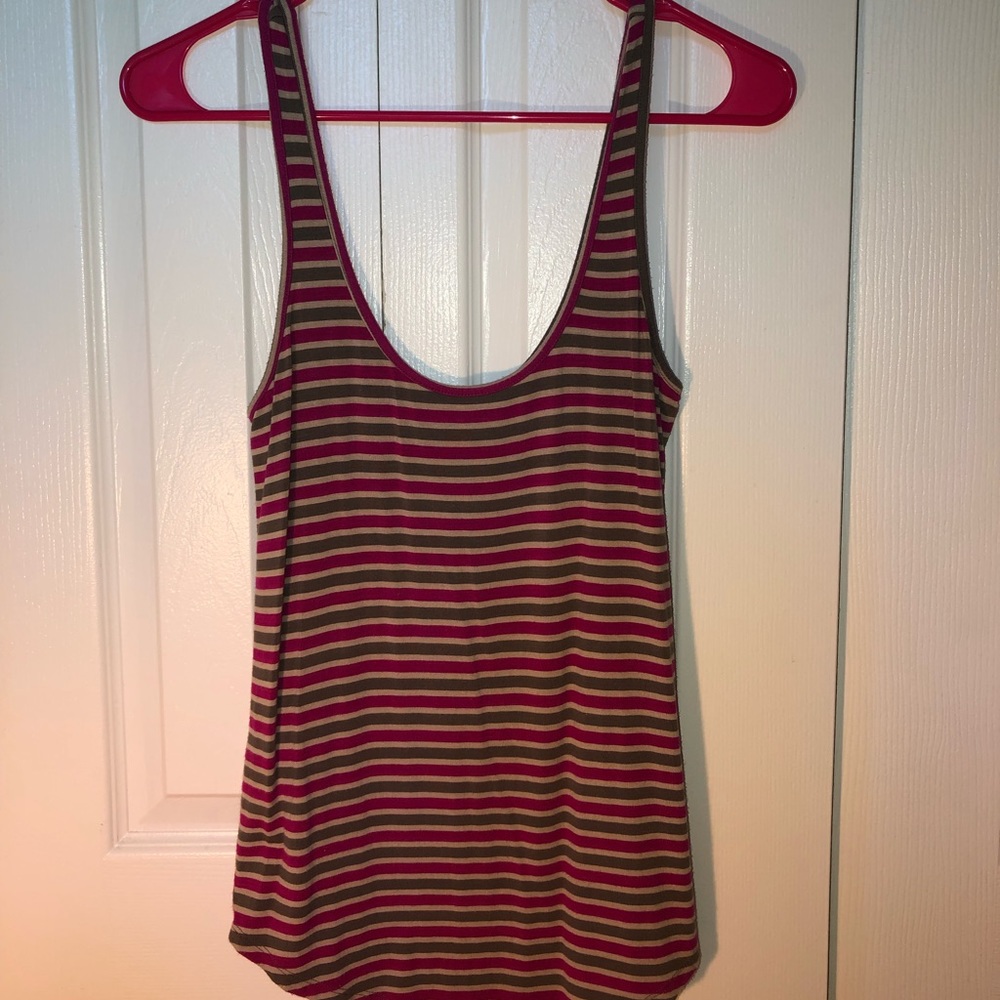 Striped tank top